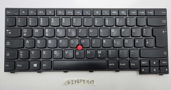 Lenovo ThinkPad T440p T450 T460 nemška tipkovnica 04Y0836