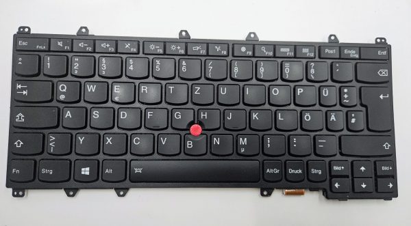 Tipkovnica Lenovo Yoga 260 00PA218 ST084 V152020AK1 nemška postavitev SN20H35127 z osvetlitvijo