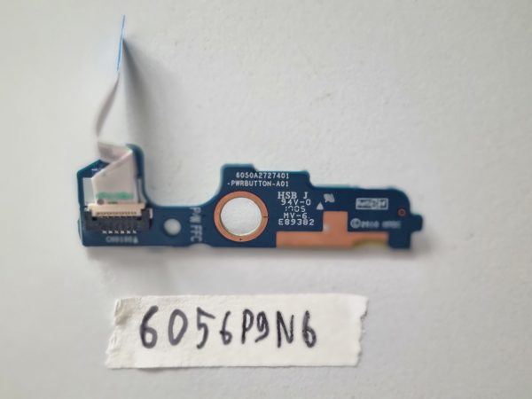 Nadomestna plošča HP EliteBook 745 G3 840 G3 z gumbom za vklop s kablom 821169-001