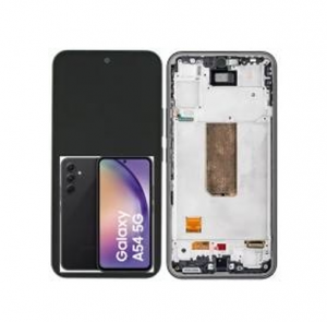 Samsung Galaxy A54 5G A546 LCD zaslon na dotik digitalizator + okvir črn OLED