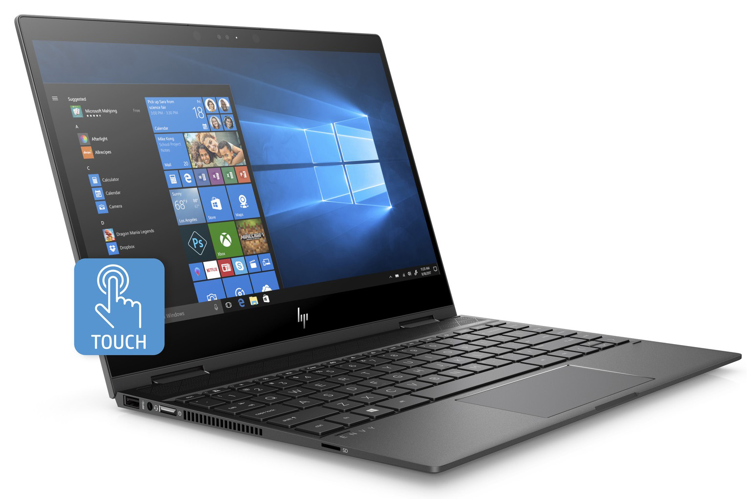 Prenosnik HP Envy X360 Convertible 13-AR0XXX / AMD Ryzen™ 5 / RAM 8 GB / SSD Disk / 13,3″ FHD - slika 2