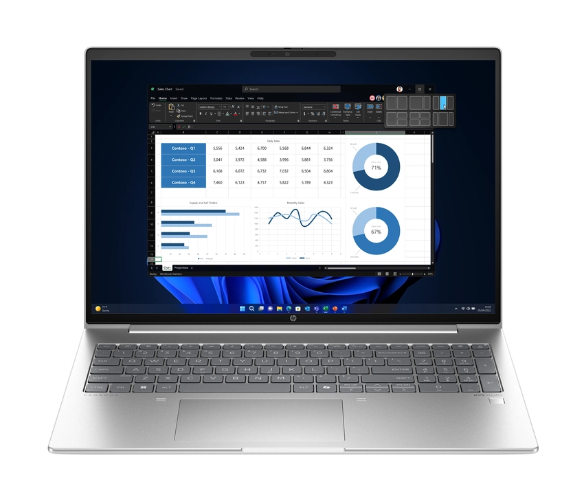Prenosnik HP ProBook 460 G11 | U5 125U | Win 11 Pro / Ultra 5 / RAM 16 GB / SSD Disk / 16,0″ WUXGA
