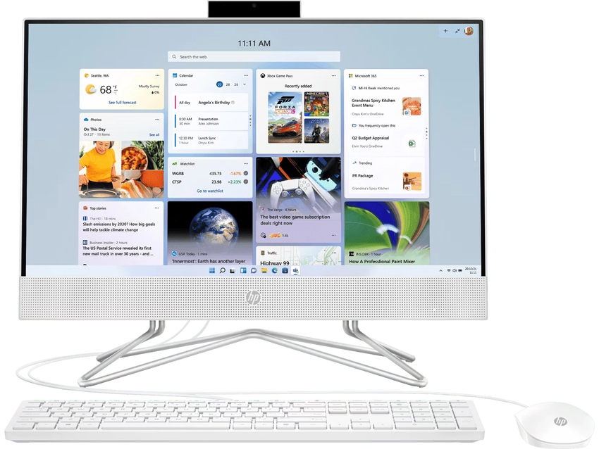 Računalnik HP All-in-One 22-dd2340nh / i5 / RAM 8 GB / SSD Disk