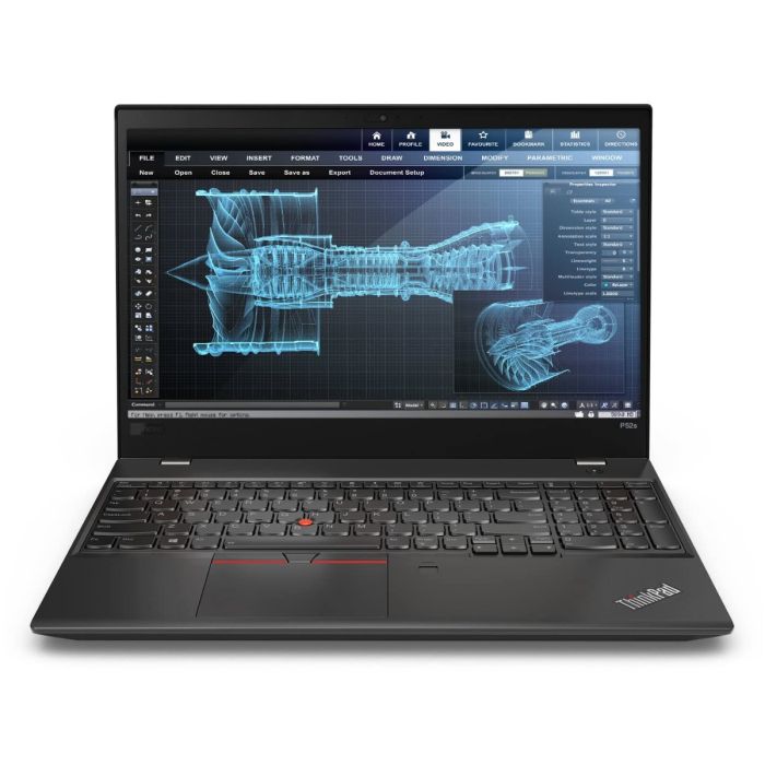 Prenosnik Lenovo ThinkPad P52 Workstation / i7 / RAM 16 GB / SSD Disk / 15.6" FHD - slika 2