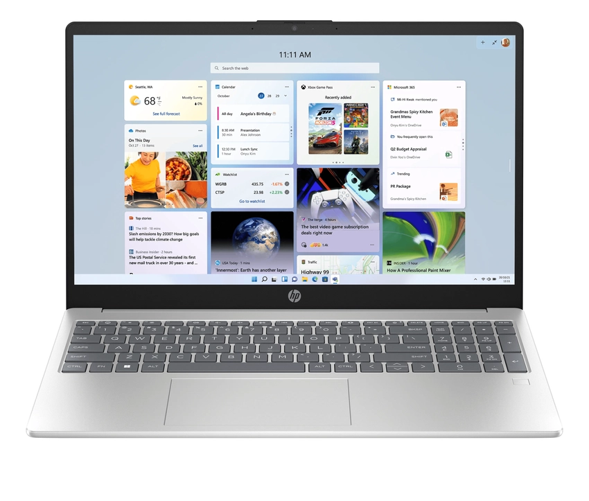 Prenosnik HP 15-fc0027np / AMD Ryzen™ 7 / RAM 16 GB / SSD Disk / 15,6″ FHD