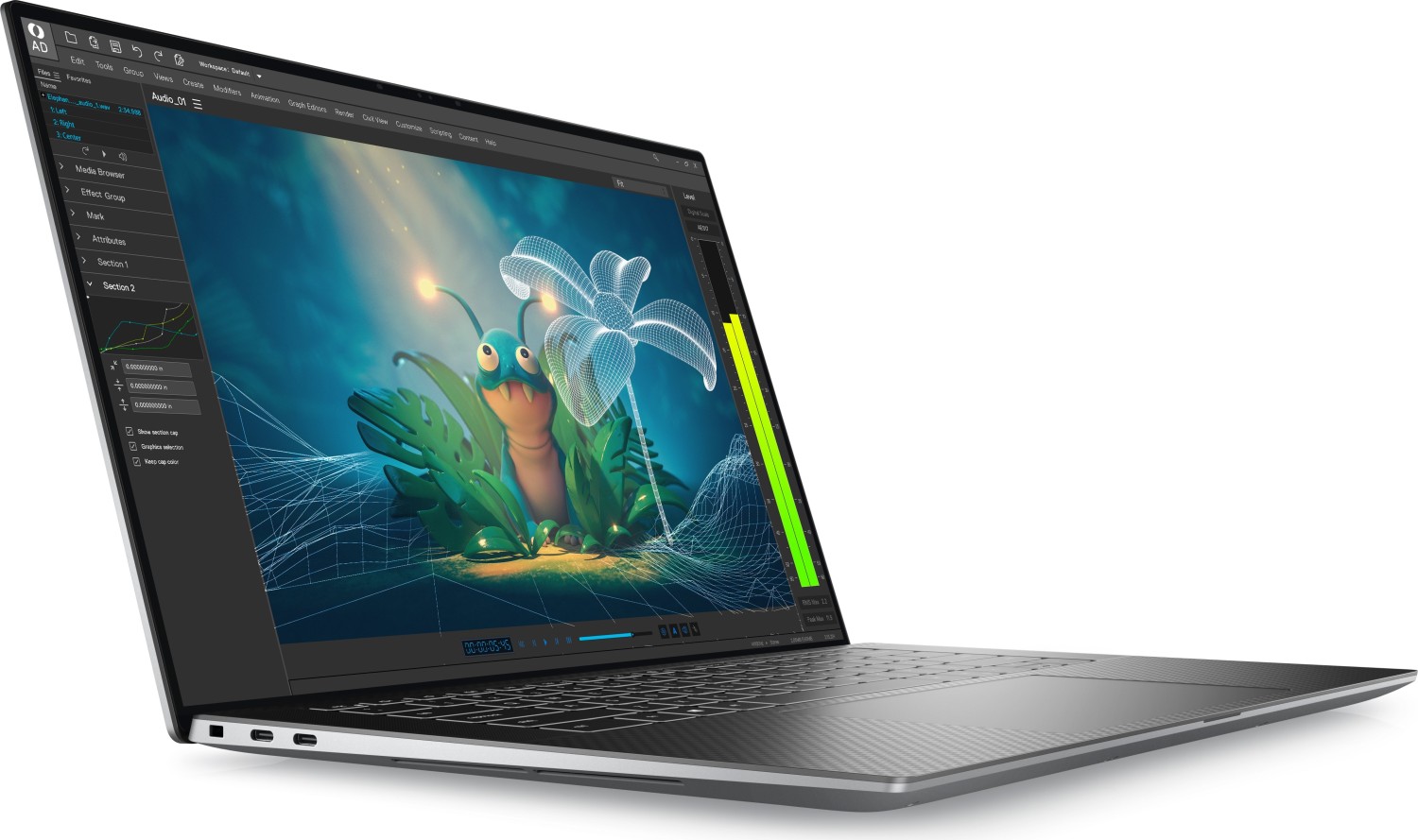 Prenosnik Dell Precision 5570 / i7 / RAM 32 GB / SSD Disk / 15,6″ WUXGA - slika 3