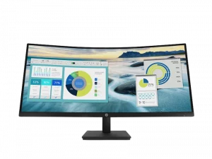 Monitor HP P34hc G4 86,4 cm (34″) 3440x1440 (UWQHD) VA LED 100 Hz ukrivljen
