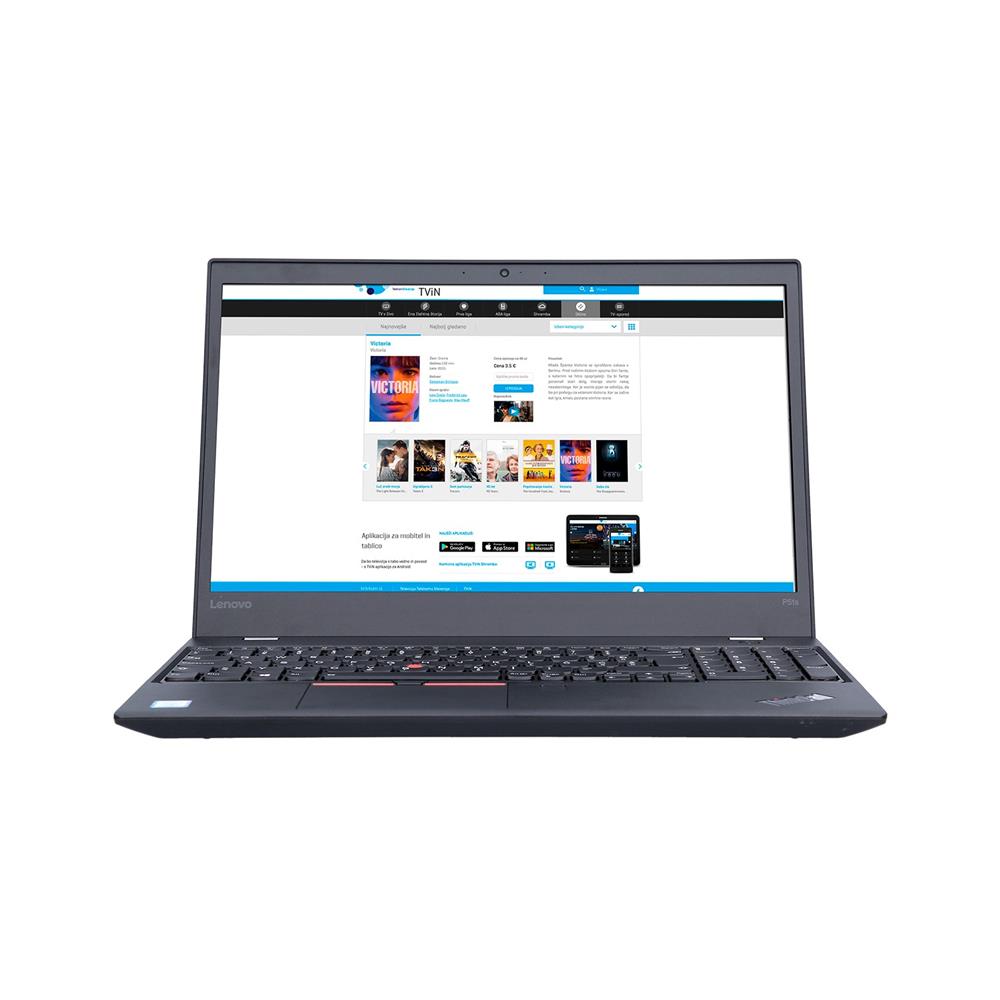 Prenosnik Lenovo ThinkPad P51s Workstation / i5 / RAM 16 GB / SSD Disk / 15,6″ FHD
