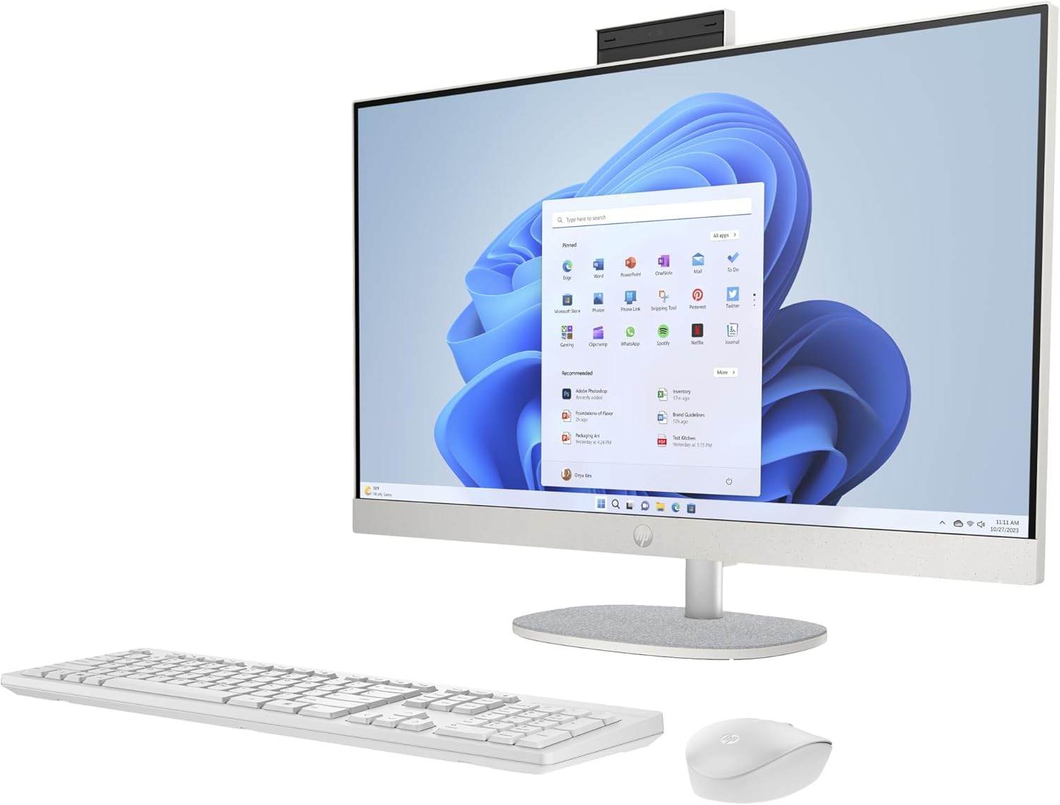 Računalnik HP All-in-one 27-cr0008ng / i7 / RAM 16 GB / SSD Disk - slika 2
