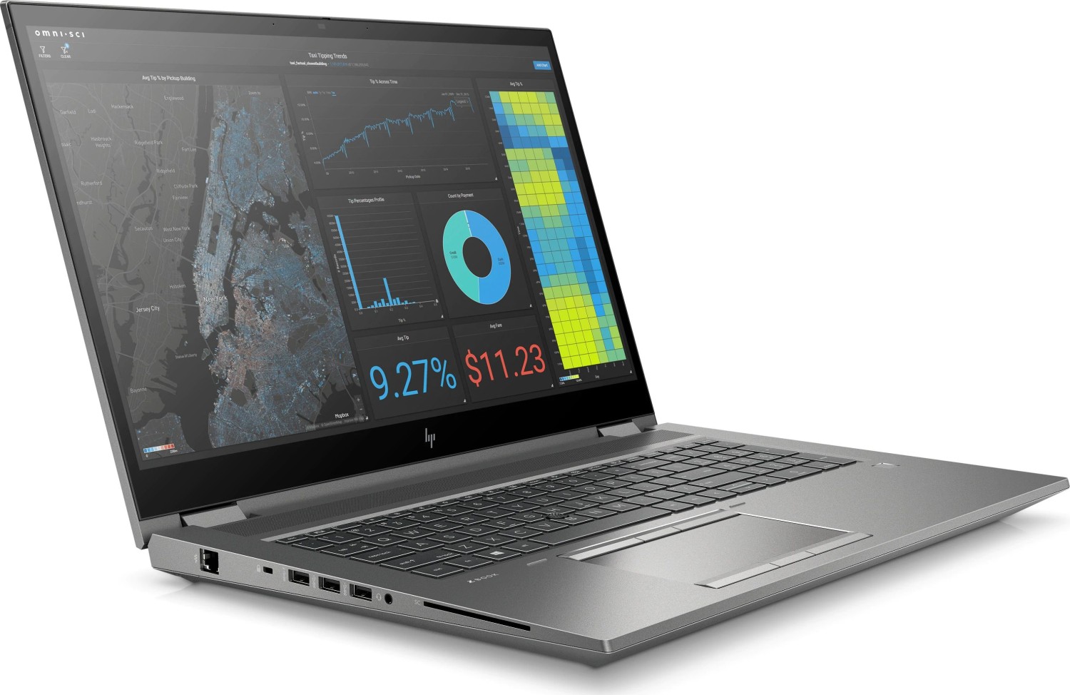 Prenosnik HP ZBook Fury 17 G7 / i5 / RAM 16 GB / SSD Disk / 17,3″ FHD - slika 2