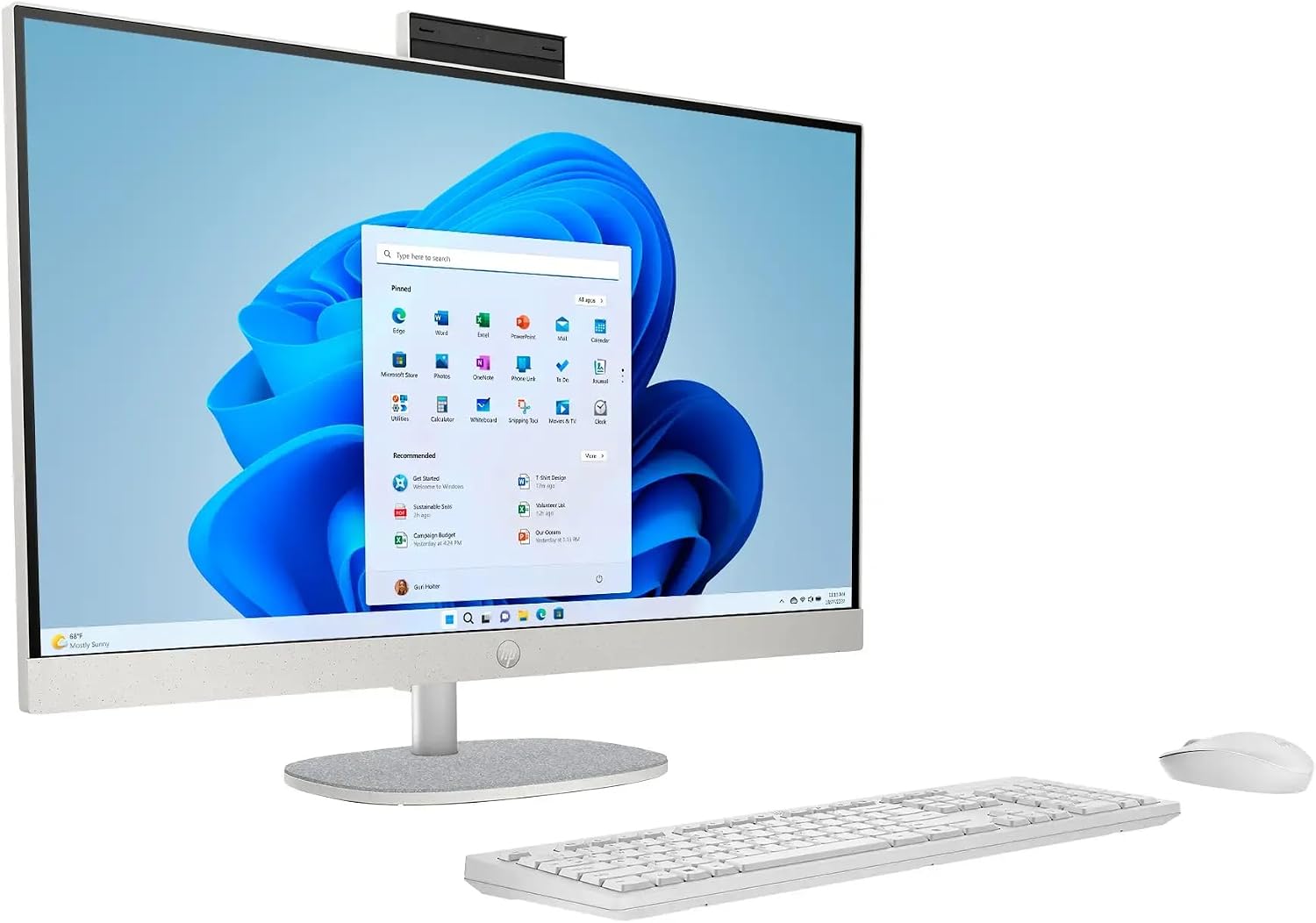 Računalnik HP All-in-one Desktop 27-cr2275ng / Core Ultra 7 / RAM 16 GB / SSD Disk