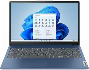 Prenosnik Lenovo IdeaPad Slim 3 15ABR8 / Ryzen 5 / RAM 8 GB / SSD Disk / 15,6″ FHD