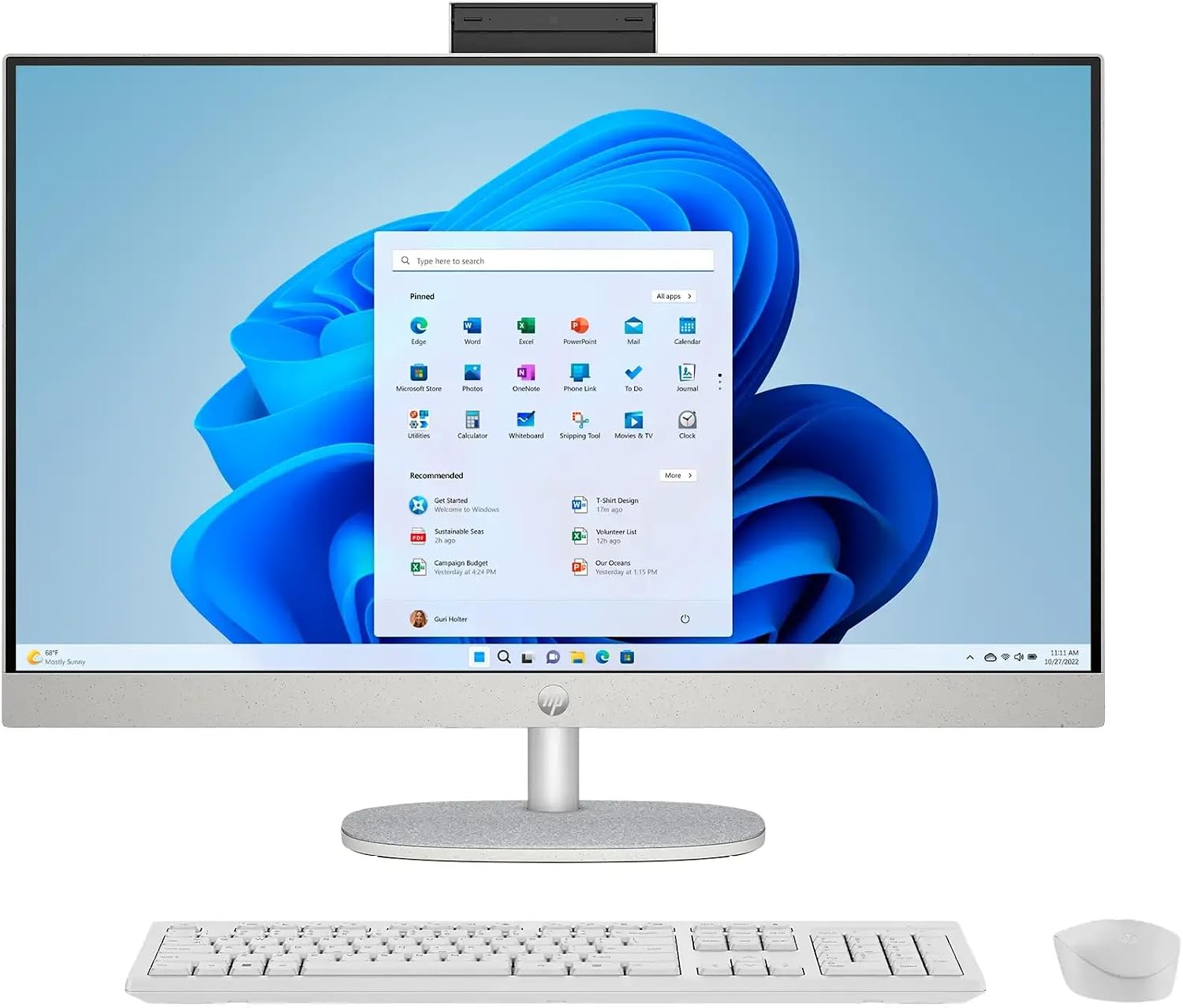Računalnik HP All-in-one Desktop 27-cr2275ng / Core Ultra 7 / RAM 16 GB / SSD Disk - slika 2