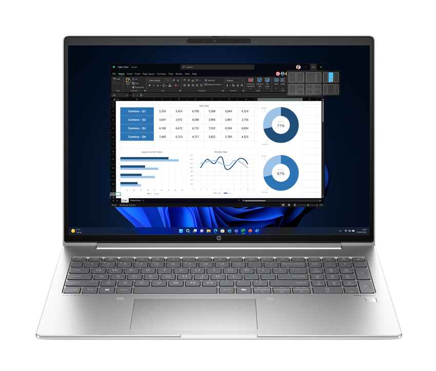 Prenosnik HP ProBook 460 G11 | U5 125U | W11P / Core Ultra 5 / RAM 16 GB / SSD Disk / 16,0″ WUXGA
