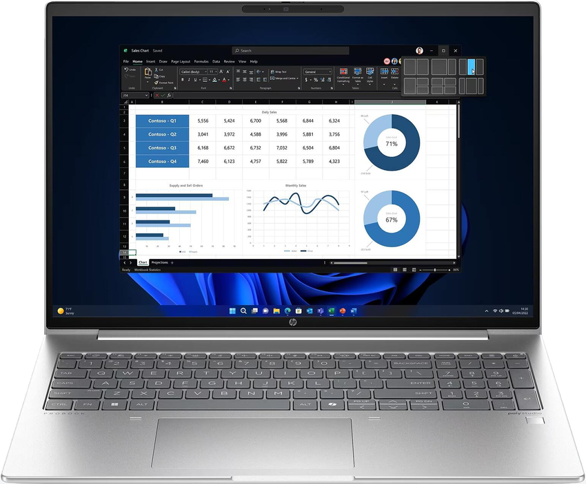 Prenosnik HP ProBook 460 G11 | U5 125U | W11P / Core Ultra 5 / RAM 16 GB / SSD Disk / 16,0″ WUXGA