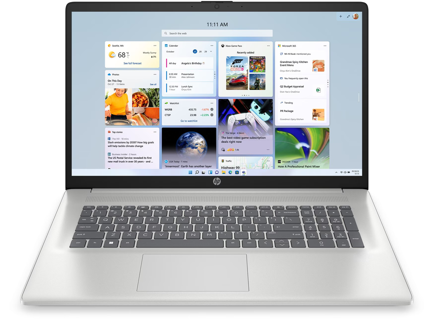 Prenosnik HP 17-cp2760ng | R5-7520U / Ryzen 5 / RAM 16 GB / SSD Disk / 17,3″ FHD