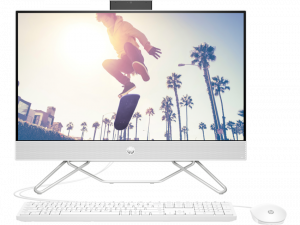 Računalnik HP 24-cb1044nq AiO | 12.gen i3 (6 cores) / i3 / RAM 8 GB / SSD Disk