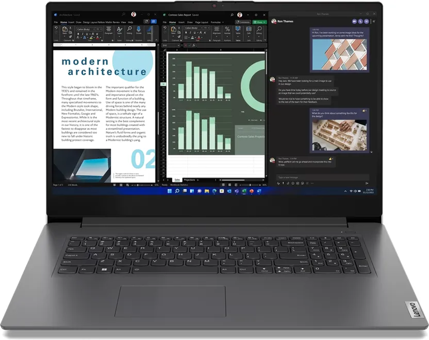 Prenosnik Lenovo V17 G4 IRU | i3-1315U | 8GB RAM/SSD 256GB | Win 11 Pro / i3 / RAM 8 GB / SSD Disk / 17,3″ FHD