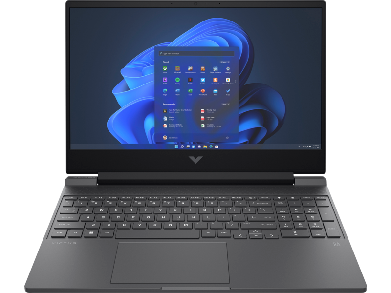 Prenosnik HP Victus Gaming 15-fa1656ng | RTX 3050 (6 GB) / i5 / RAM 16 GB / SSD Disk / 15,6″ FHD