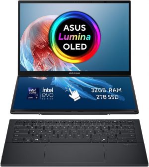 Prenosnik Asus ZenBook Duo UX8406CA / Core Ultra 9 / RAM 32 GB / SSD Disk / 14,0″ 2.8K