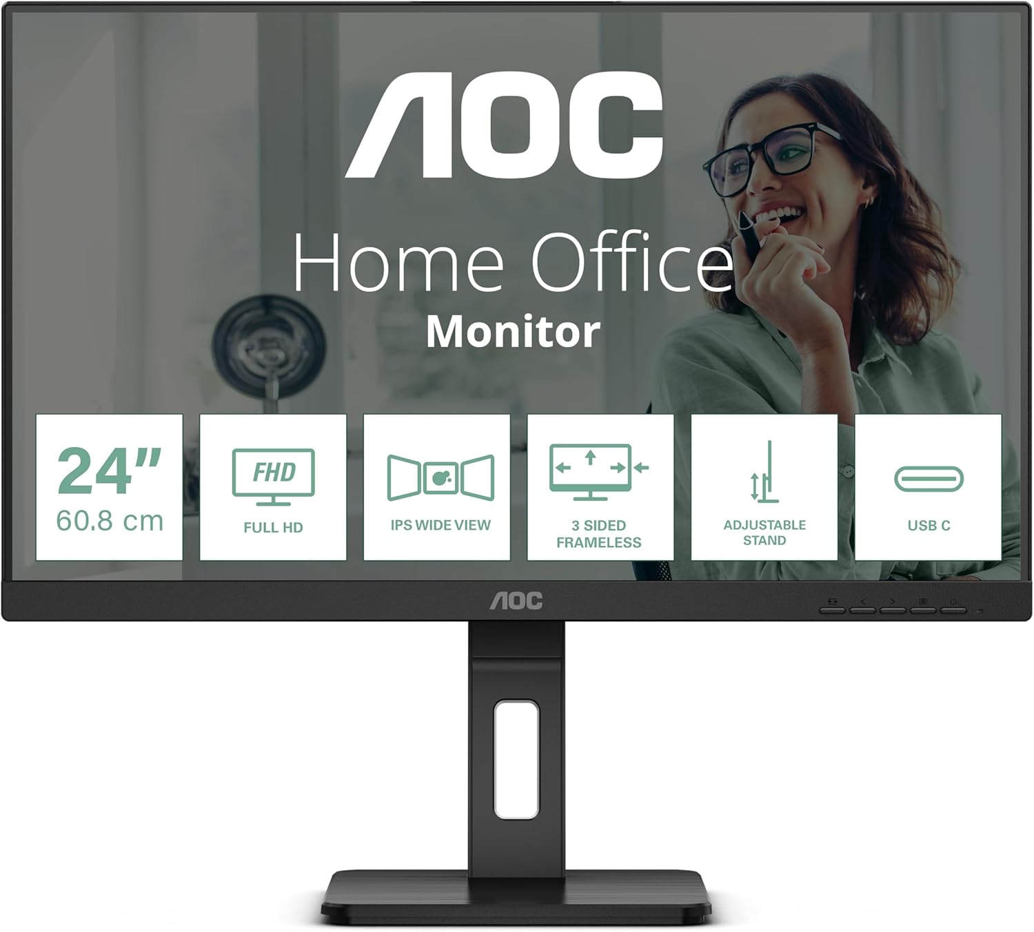 Monitor AOC 24P3CV 60,96 cm (24") FHD 4 ms - slika 2