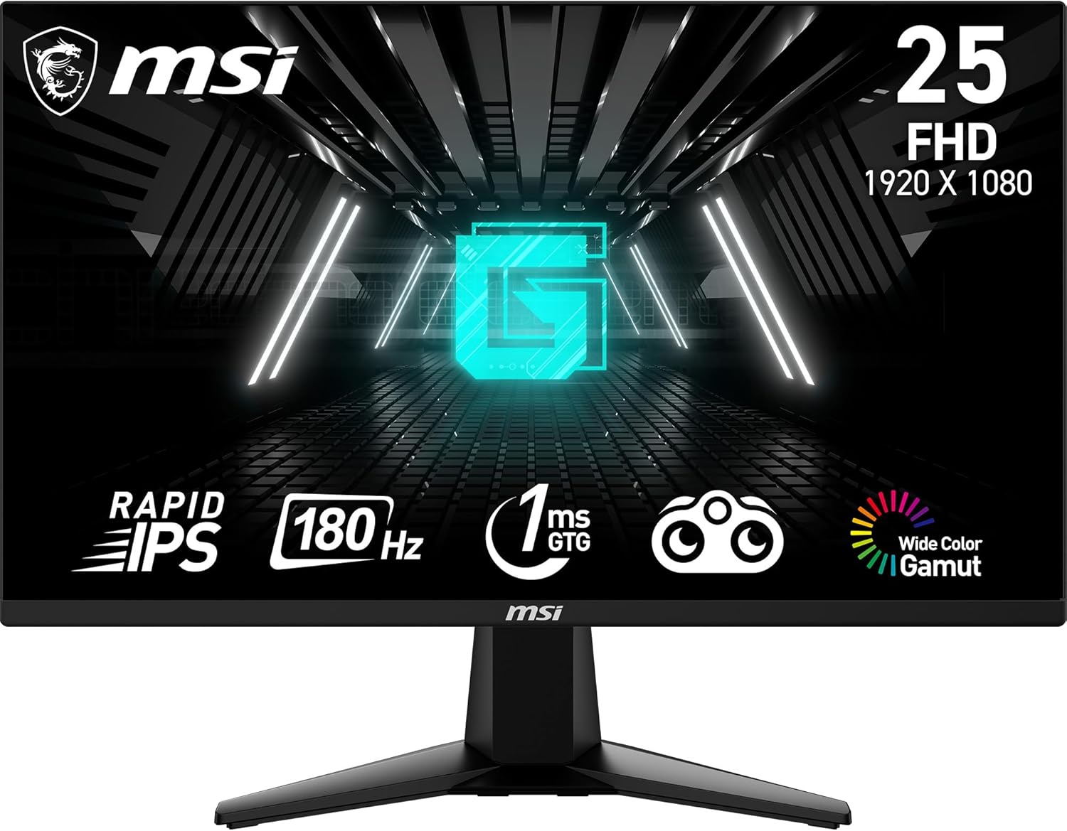 Monitor MSI G255F 63,4 cm (25″) FHD 1 ms