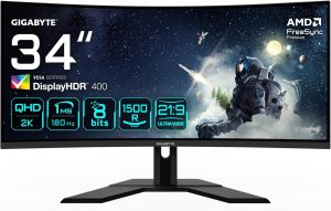 Monitor Gigabyte G34WQCP