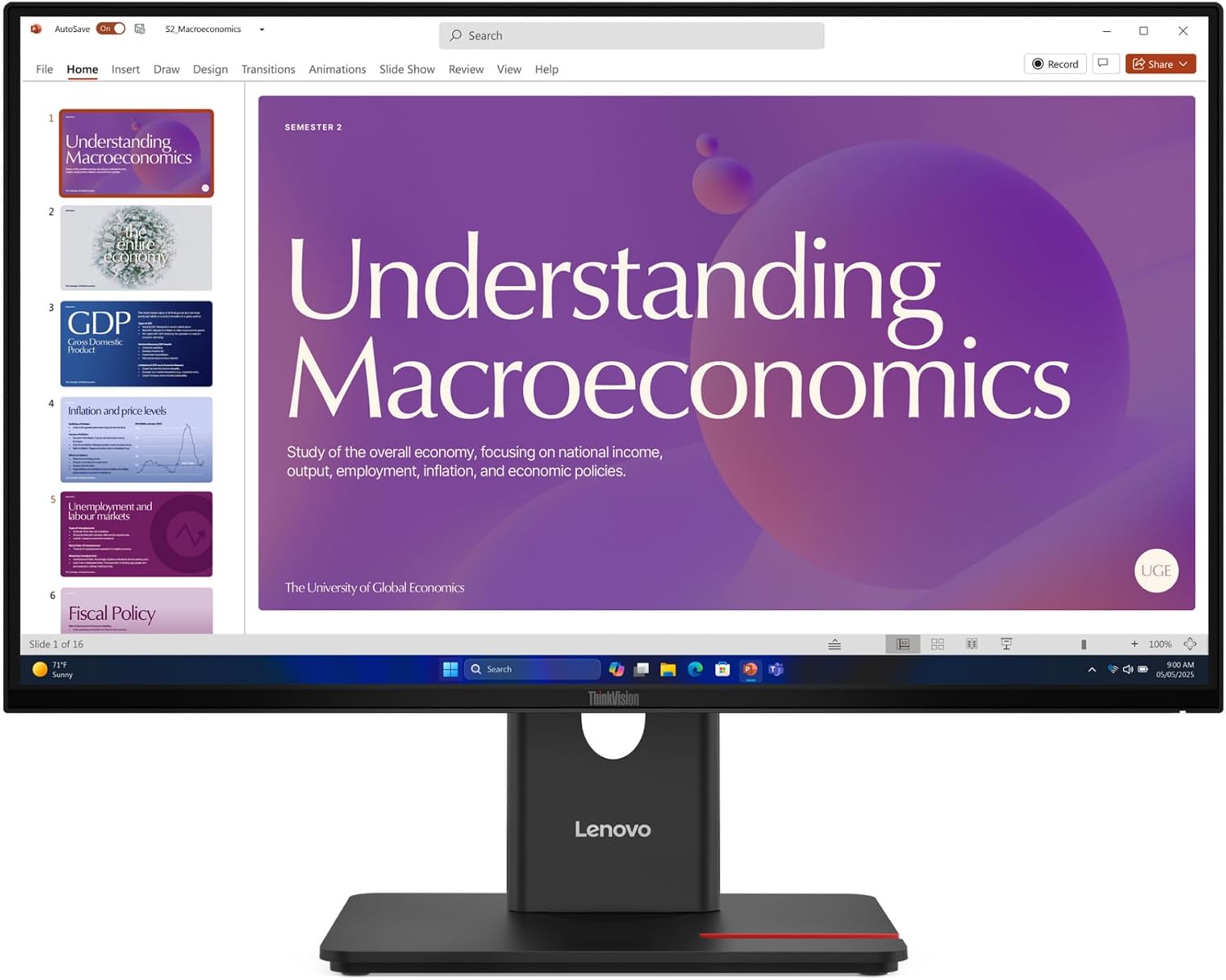 Monitor Lenovo T24D-40 - slika 4