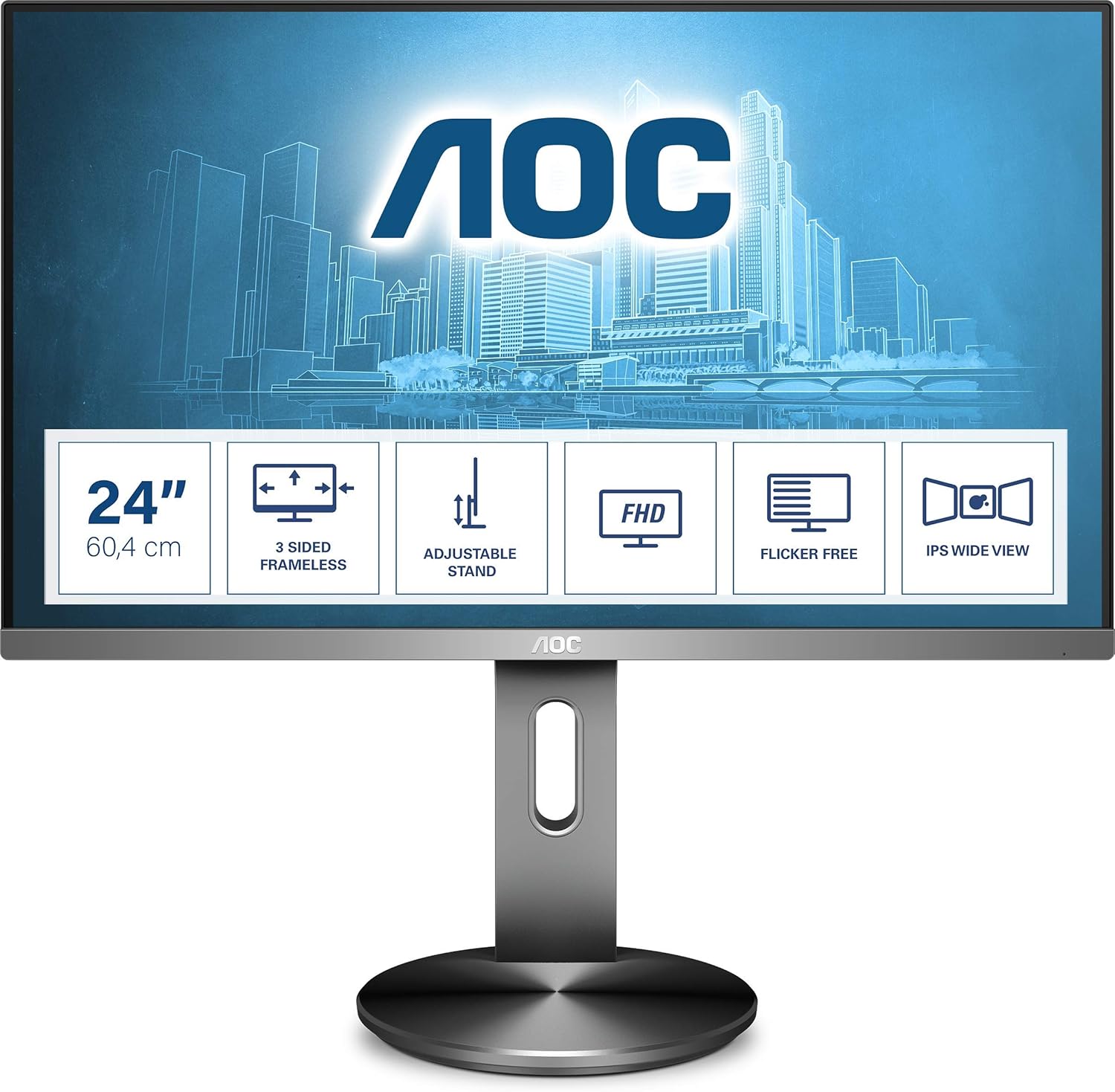 Monitor AOC I2490PXQU 60,96 cm (24") FHD 4 ms - slika 2