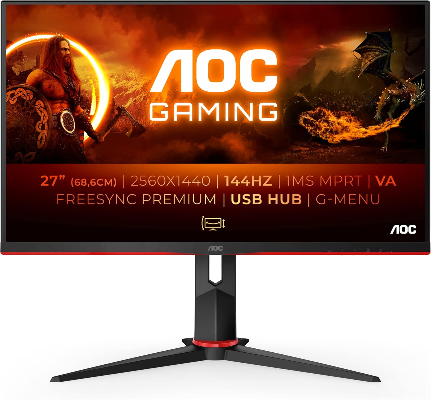 Monitor AOC Q27G2R 68,58 cm (27") WQHD - slika 2