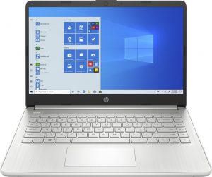 Prenosnik HP 14s-dq5100nia | Core i3 12. gen | W10P / i3 / RAM 8 GB / SSD Disk / 14,0″ HD