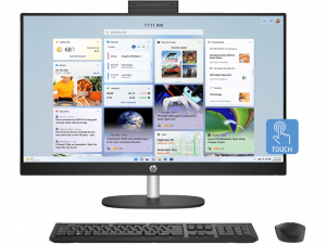 Računalnik HP All-in-One 27-cr1003ne | U7 155U | 32GB RAM | Touch / Core Ultra 7 / RAM 32 GB / SSD Disk