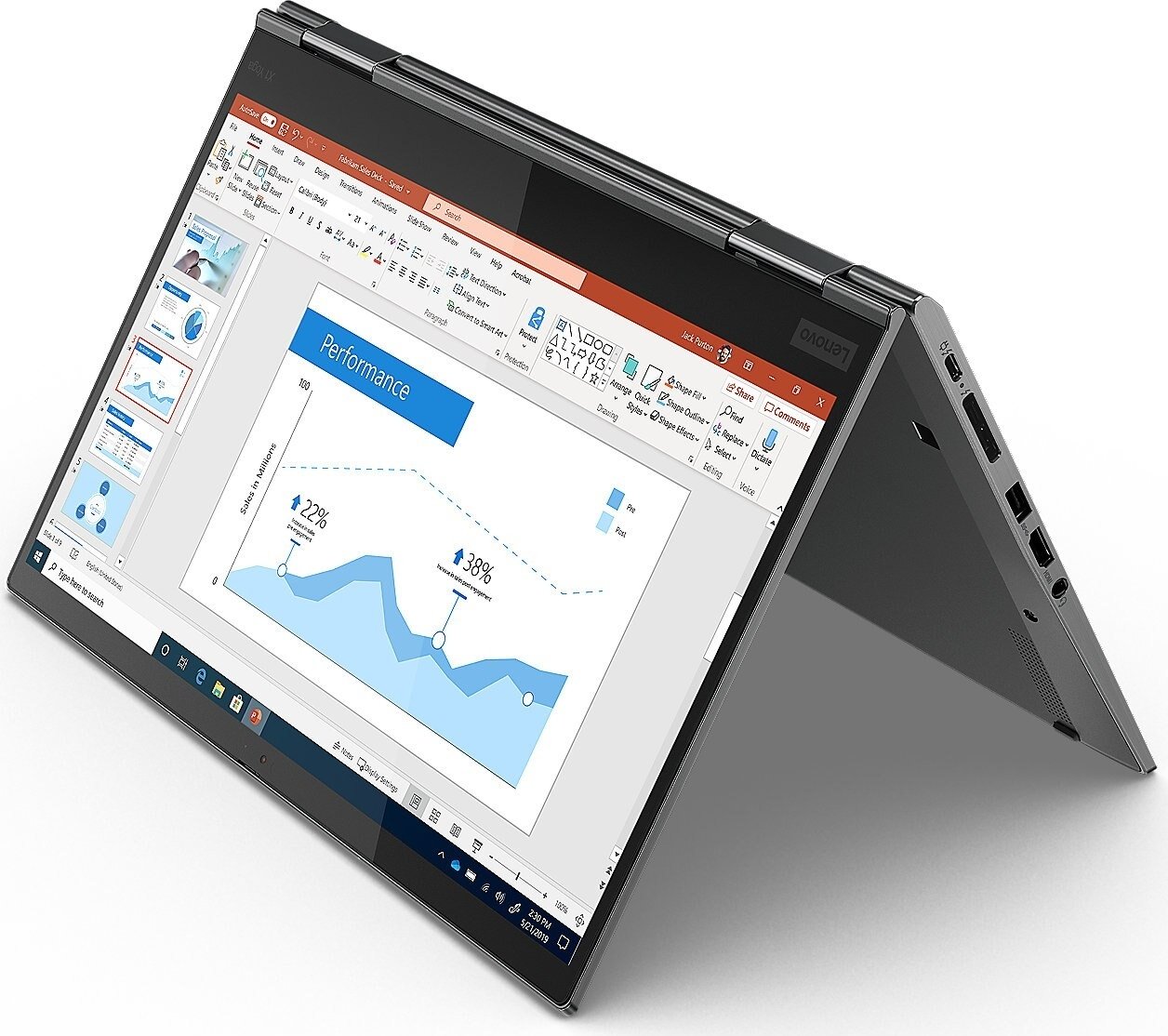 Prenosnik Lenovo ThinkPad X1 Yoga G5 / i7 / RAM 16 GB / SSD Disk / 14,0″ FHD - slika 3