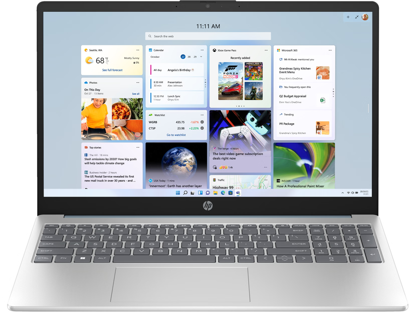 Prenosnik HP AI 15-fd2000ne | U5 225U | 16GB RAM | 512GB SSD | W11H / Core Ultra 5 / RAM 16 GB / 512GB SSD / 15,6″ FHD