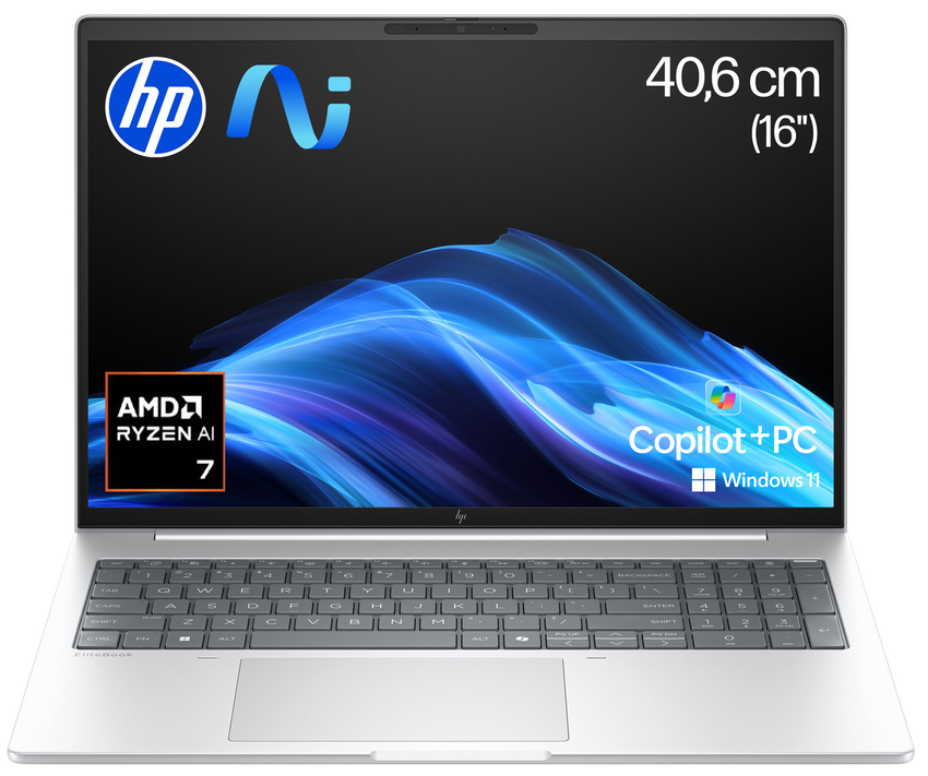 Prenosnik HP EliteBook 8 G1a 16 AI | R7 350 | 32GB RAM | 1TB SSD | W11P / Ryzen AI 7 / RAM 32 GB / SSD Disk / 16,0″ WUXGA - slika 5