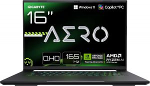 Prenosnik Gigabyte Aero X16 1WH93DEC64AH / Ryzen 7 / RTX 5070 Max-Q / RAM 32 GB / 1TB SSD / 16,0″ WQXGA