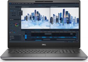 Prenosnik Dell Precision 7760 / i7 / RTX A3000 / RAM 32 GB / 512GB SSD / 17,3″ FHD