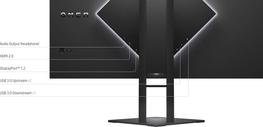 Monitor HP Omen 27i 68,6 cm (27″) QHD IPS LED 165 Hz FreeSync - slika 6