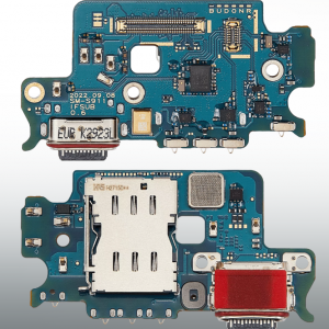 Polnilna ploščica z USB-C priključkom in SIM čitalnikom za Samsung Galaxy S23 5G (S911B)