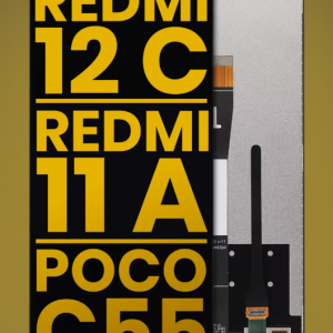 LCD zaslon brez okvirja za Xiaomi Redmi 12C / Redmi 11A / Poco C55 – obnovljen (refurbished)