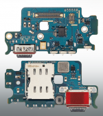 Polnilni konektor s PCB ploščico in SIM čitalcem za Samsung Galaxy S23 5G S911B – Premium