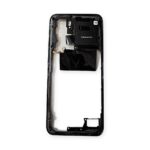 RABLJEN Original Srednji okvir (ohišje) z NFC anteno – črn za Xiaomi Redmi Note 10S