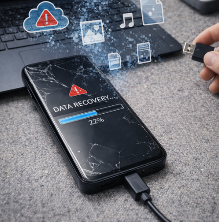 reševanje podatkov iz telefona