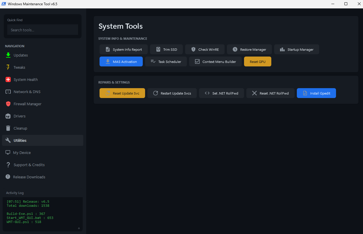Windows Maintenance Tool: popoln pregled, namestitev in uporaba Windows Maintenance Tool: popoln pregled, namestitev in uporaba